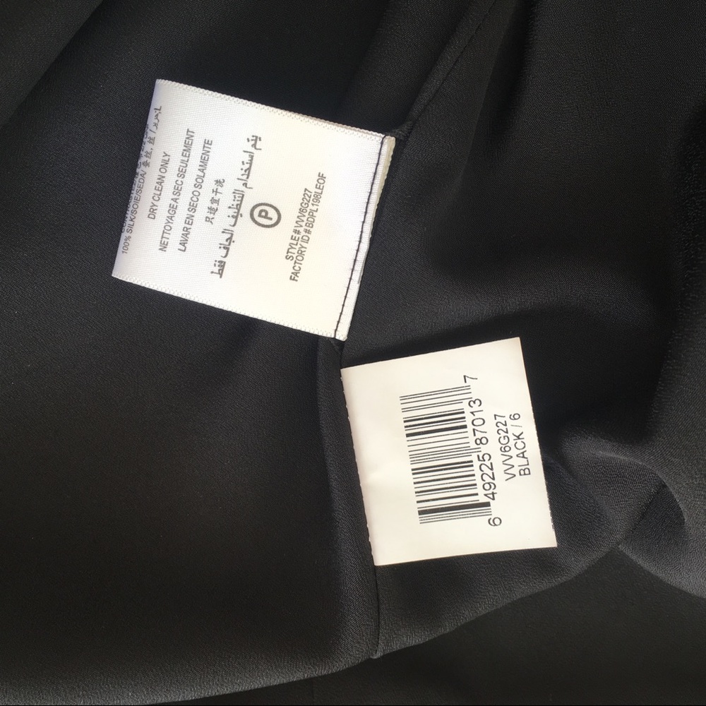 BCBG cocktail dress size 6 black / nude - Picture 6 of 6